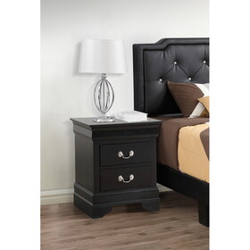 Glory Furniture LouisPhillipe G02150-N Nightstand, Black B078112063