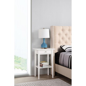 Glory Furniture Dalton G051-N Nightstand, White B078112079