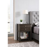 Glory Furniture Newton G063-N Nightstand, Gray B078112090