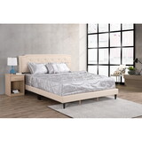 Glory Furniture Deb G1103-KB-UP King Bed - All in One Box, BEIGE B078112105