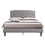 Glory Furniture Deb G1112-KB-UP King Bed - All in One Box, LIGHT GREY B078112117