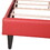 Glory Furniture Deb G1117-FB-UP Full Bed -All in One Box, RED B078112124