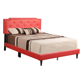 Glory Furniture Deb G1117-FB-UP Full Bed -All in One Box, RED B078112124