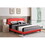 Glory Furniture Deb G1117-KB-UP King Bed - All in One Box, RED B078112125