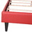 Glory Furniture Deb G1117-QB-UP Queen Bed - All in One Box, RED B078112126