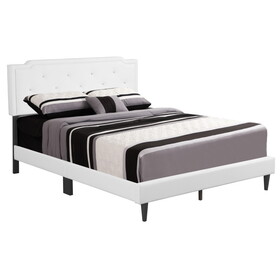 Glory Furniture Deb G1118-FB-UP Full Bed -All in One Box, WHITE B078112128