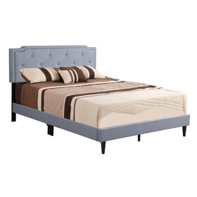 Glory Furniture Deb G1123-FB-UP Full Bed -All in One Box, BLUE B078112139