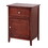 Glory Furniture Izzy G1410-N-00 1 Drawer /1 Door Nightstand, Cherry B078112164