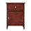 Glory Furniture Izzy G1410-N-00 1 Drawer /1 Door Nightstand, Cherry B078112164