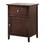 Glory Furniture Izzy G1412-N-25 1 Drawer /1 Door Nightstand, Cappuccino B078112165