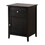 Glory Furniture Izzy G1413-N-50 1 Drawer /1 Door Nightstand, Black B078112166