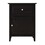 Glory Furniture Izzy G1413-N-50 1 Drawer /1 Door Nightstand, Black B078112166