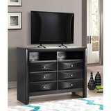Glory Furniture Marilla G1500-TV2 Media Chest, Black B078112180