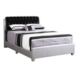 Glory Furniture Marilla G1503C-KB-UP King Bed, SILVER B078118237
