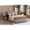 Glory Furniture Marilla G1505C-FB-UP Full Bed, LIGHT GREY B078118242