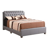 Glory Furniture Marilla G1505C-QB-UP Queen Bed, LIGHT GREY B078118244