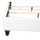 Glory Furniture Joy G1926-QB-UP Queen Upholstered Bed, WHITE B078118310