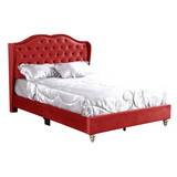 Glory Furniture Joy G1933-FB-UP Full Upholstered Bed, CHERRY B078118313