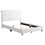 Glory Furniture Maxx G1938-FB-UP Tufted Upholstered Bed, WHITE B078118316