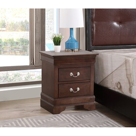 Glory Furniture LouisPhillipe G2125-N Nightstand, Cappuccino B078118331
