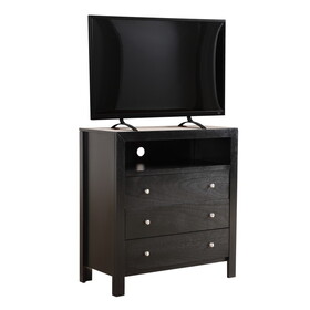 Glory Furniture Burlington G2450-TV Media Chest, Black B078118341