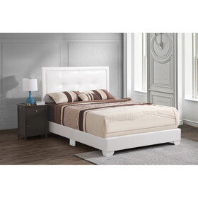 Glory Furniture Panello G2594-QB-UP Queen Bed, WHITE B078118367
