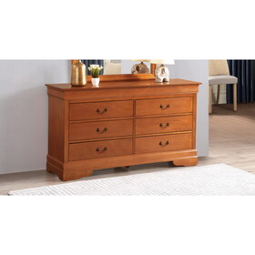 Glory Furniture Louis Phillipe G3160-D Dresser, Oak B078118381