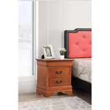 Glory Furniture Louis Phillipe G3160-N Nightstand, Oak B078118383