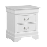 Glory Furniture Louis Phillipe G3190-N Nightstand, White B078118393