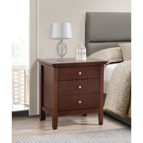 Glory Furniture Hammond G5425-N 3 Drawer Nightstand, Cappuccino B078118397