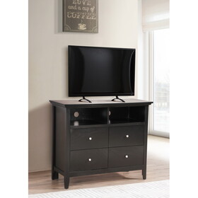 Glory Furniture Hammond G5450-TV Media Chest, Black B078118401