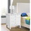 Glory Furniture Hammond G5490-N 3 Drawer Nightstand, White B078118403