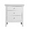 Glory Furniture Hammond G5490-N 3 Drawer Nightstand, White B078118403