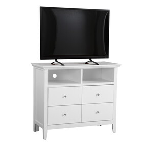 Glory Furniture Hammond G5490-TV Media Chest, White B078118404