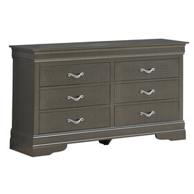 Glory Furniture Lorana G6502-D Dresser, Metalic Black B078118419