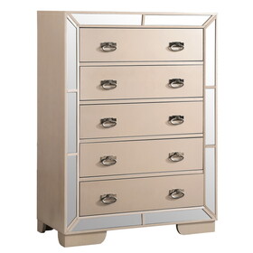 Glory Furniture Hollywood Hills G8100-CH Chest, Pearl B078118426