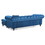 Glory Furniture Nola G0351B-SC Sofa Chaise ( 3 Boxes ), NAVY BLUE B078S00008