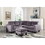 Glory Furniture Nailer G310B-SC Sectional, GRAY B078S00026