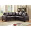 Glory Furniture Newbury G464B-SC SectionalASAS, DARK BROWN B078S00038