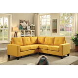 Glory Furniture Newbury G470B-SC SectionalASAS, YELLOW B078S00040