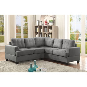 Glory Furniture Sandridge G513B-SC Sectional, GRAY B078S00049