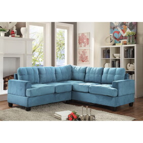 Glory Furniture Sandridge G518B-SC Sectional, AQUA B078S00052