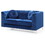 Glory Furniture Pompano G781A-L Loveseat ( 2 Boxes ), NAVY BLUE B078S00066