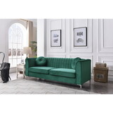 Glory Furniture Delray G792A-S Sofa ( 2 Boxes ), GREEN B078S00077