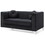 Glory Furniture Delray G793A-L Loveseat ( 2 Boxes ), BLACK B078S00079