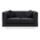 Glory Furniture Delray G793A-L Loveseat ( 2 Boxes ), BLACK B078S00079