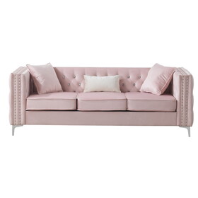 Glory Furniture Paige G824A-S Sofa, PINK B078S00087
