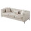 Glory Furniture Paige G827A-S Sofa, IVORY B078S00091