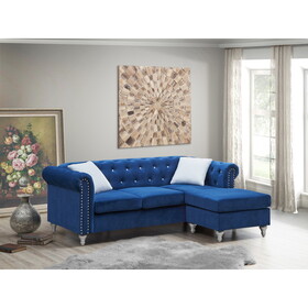 Glory Furniture Raisa G861B-SCH Sofa Chaise, Burgandy B078S00100