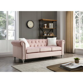 Glory Furniture Raisa G864A-S Sofa, PINK B078S00105